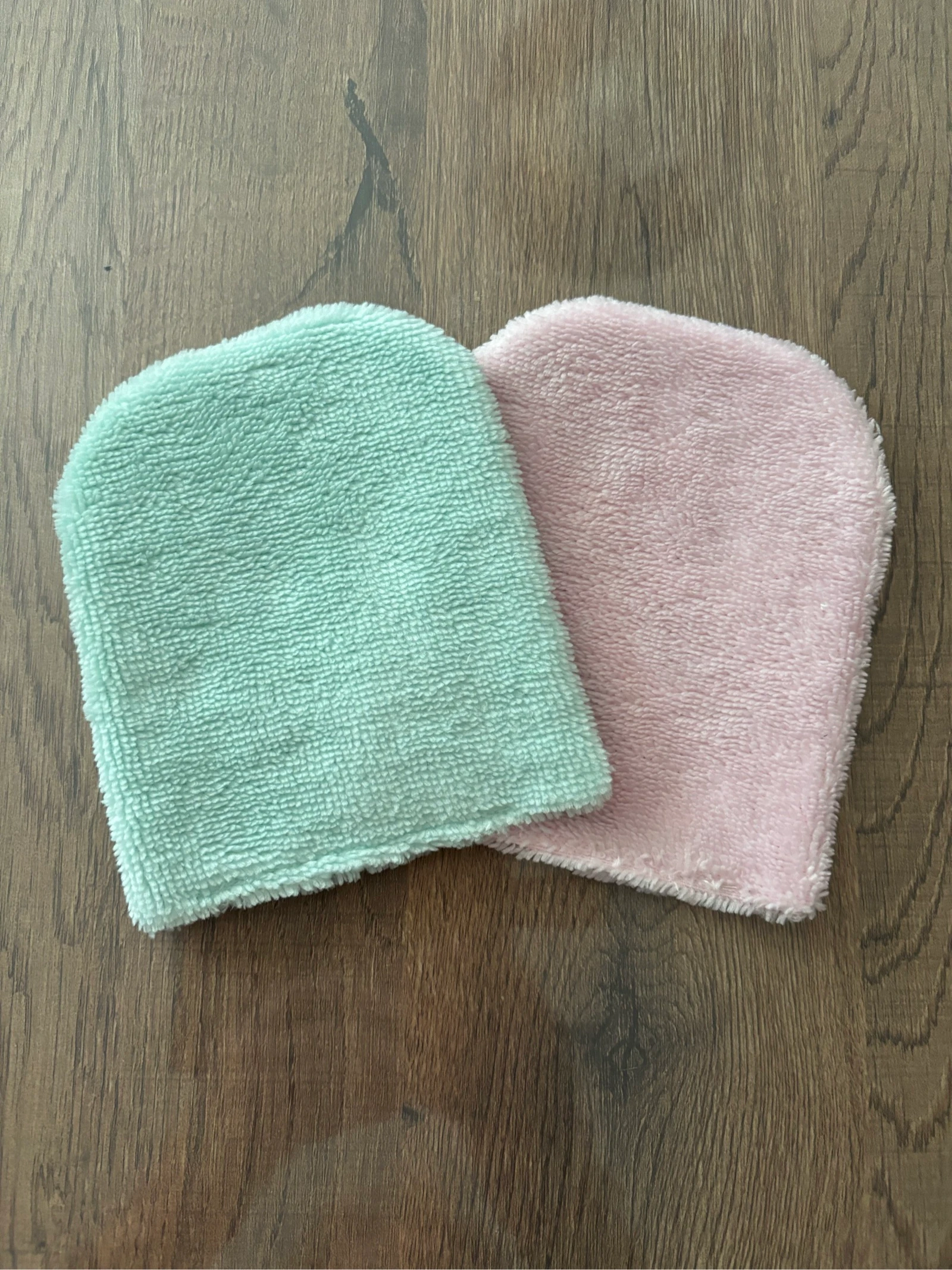 Set of 2 washcloths with frog pattern – photo 2